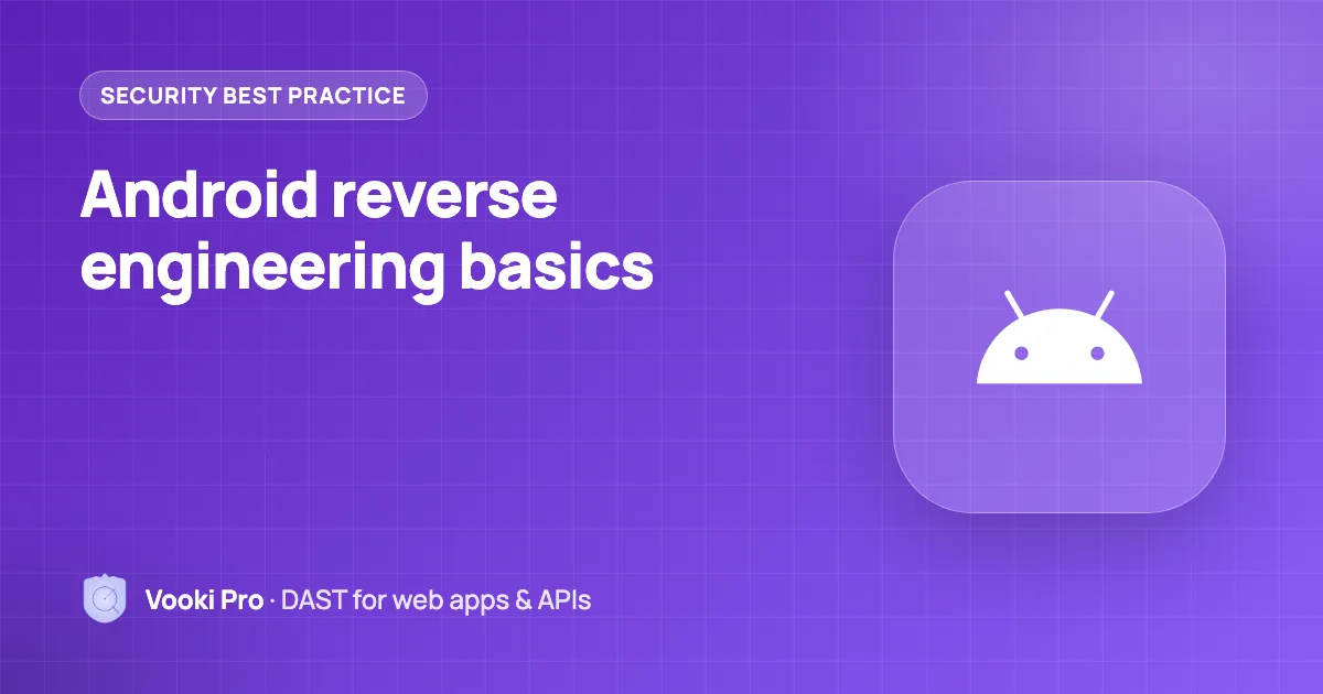 Android Reverse Engineering Basics