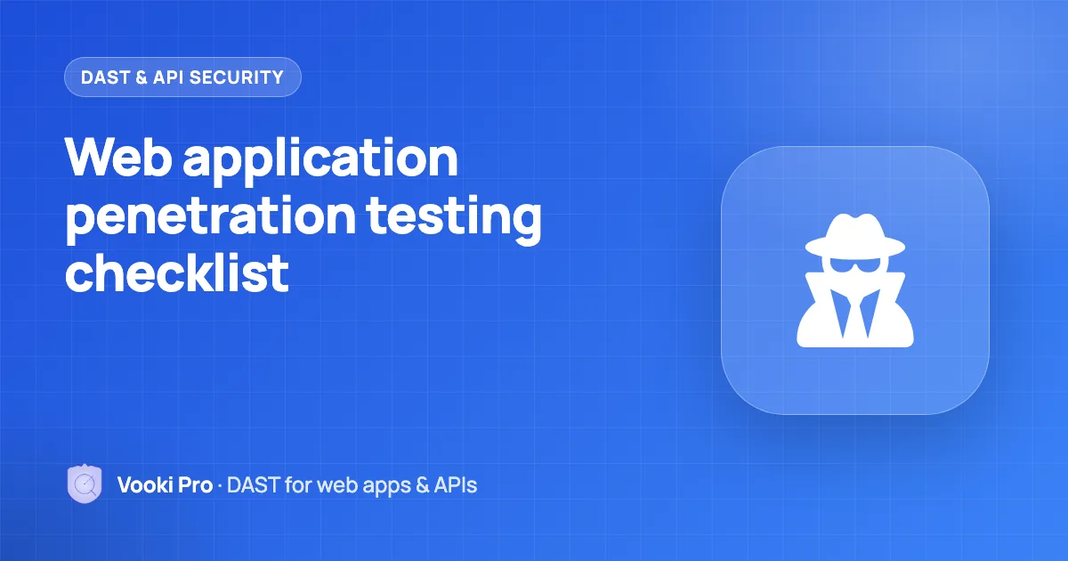 Web Application Penetration Testing Checklist